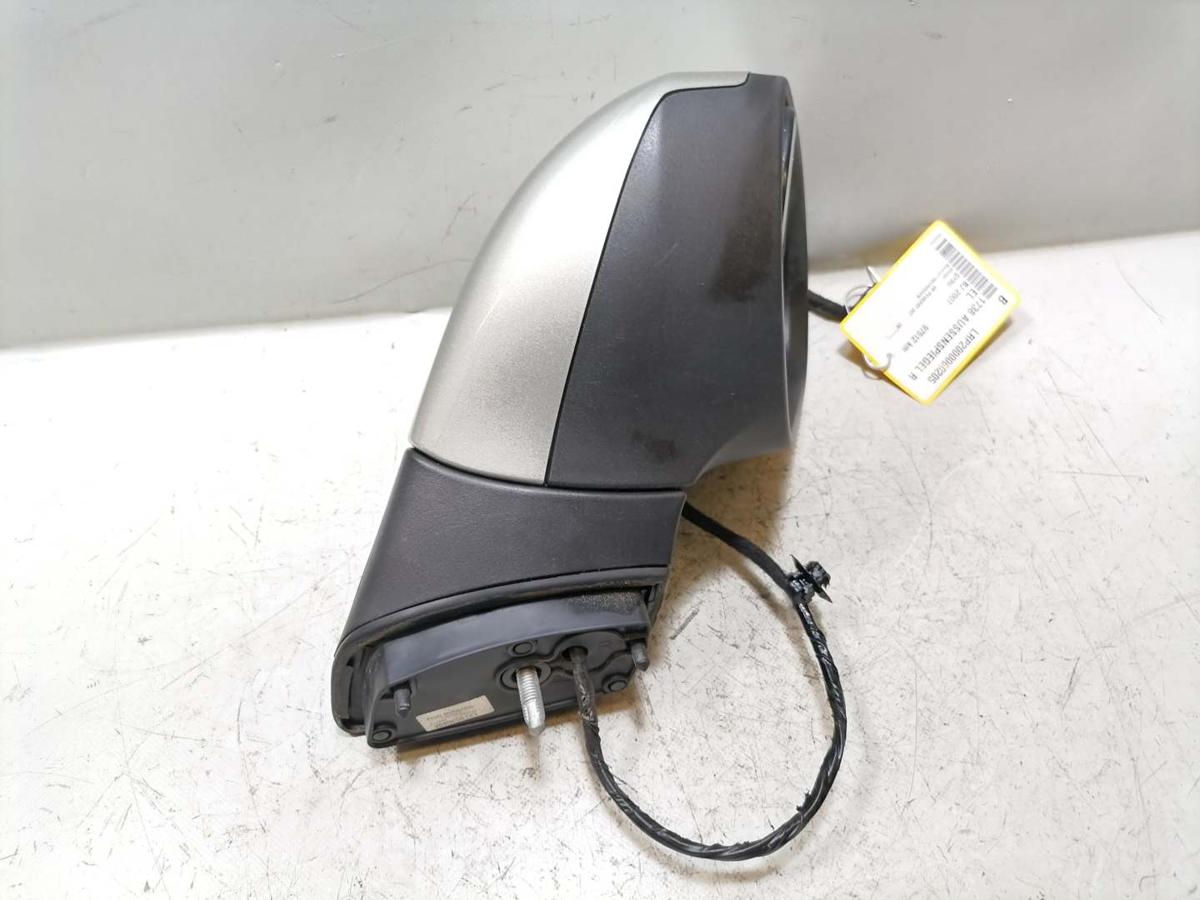 Peugeot 207 original Au&szlig;enspiegel rechts elektrisch verstellbar beheizt ETS Aschgrau Bj.2007